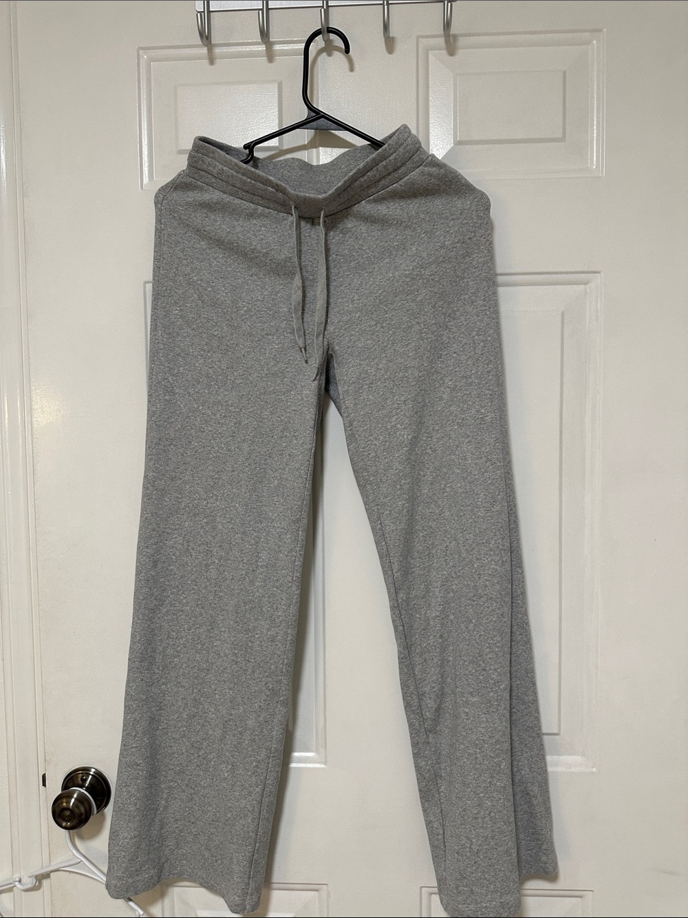 Aritzia Light Gray Drawstring Lounge Joggers